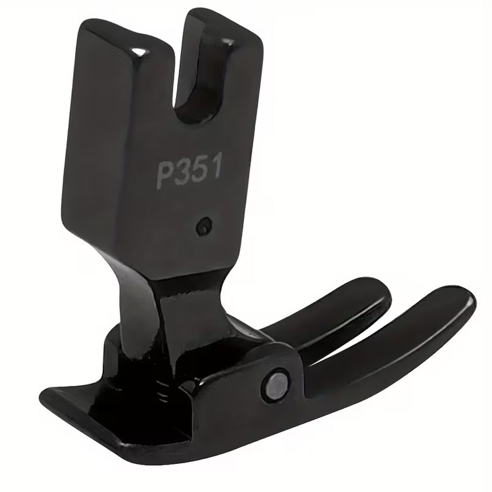 Textile Sewing Machine - P351 올스틸 프레서풋 블랙 정전기 방지
