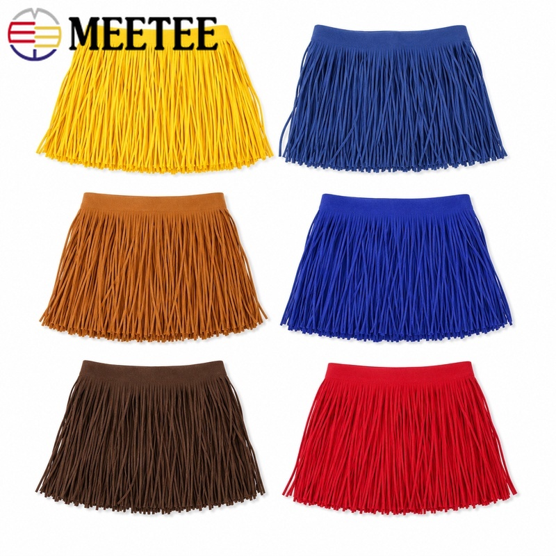 Sewing Thread In Textile - 2/4미터 3mmx15cm 태슬 프린지 트림 코튼