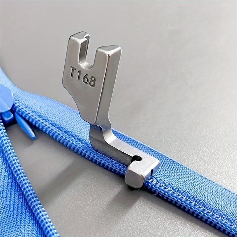 산업용 스틸 T168 재봉틀 노루발, 단면 지퍼 노루발 - Textile Sewing Machine 리뷰 및 가격